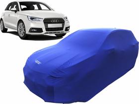 Capa Automotiva Para Audi A1 Tecido Helanca Lycra Cor Preta