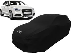 Capa Automotiva Para Audi A1 Tecido Helanca Lycra Cor Preta Capa Automotiva Para Audi A1 Tecido Helanca Lycra Cor Preta