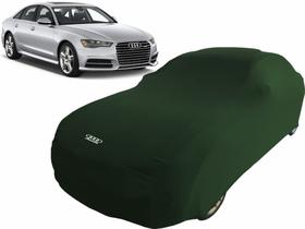 Capa Automotiva Para Audi A4 Tecido Helanca Lycra Cor Preta