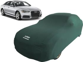 Capa Automotiva Para Audi A4 Tecido Helanca Lycra Cor Preta