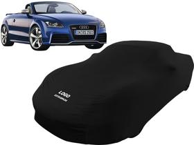 Capa Automotiva Para Audi Tt Roadster Tecido Lycra Cor Preta