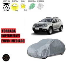 Capa Automotiva para cobrir Carro DUSTER FORRADA GG - Impermeável e Total Proteção Capa Automotiva para cobrir Carro DUSTER FORRADA GG - Impermeável e Total Proteção