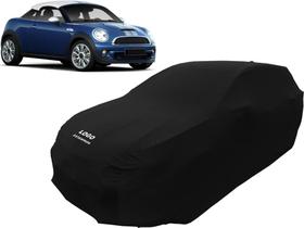 Capa Automotiva Para Mini Cooper Coupé Jcw Tecido Cor Preta