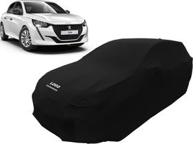 Capa Automotiva Para Peugeot 208 Tecido Helanca Lycra