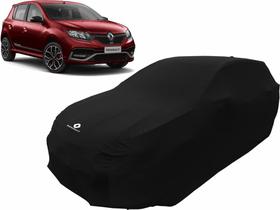 Capa Automotiva Para Renault Sandero Rs Tecido Helanca Lycra