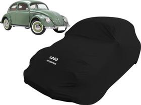 Capa Automotiva Para Volkswagen Fusca Tecido Helanca Lycra - Mz