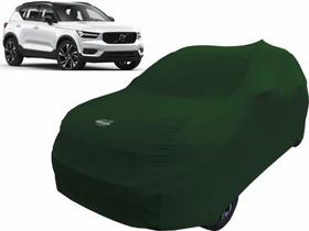 Capa Automotiva Para Volvo Xc40 Tecido Helanca Cor Verde