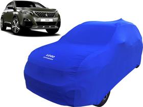 Capa Automotiva Peugeot 3008 Tecido Helanca Cor Preta