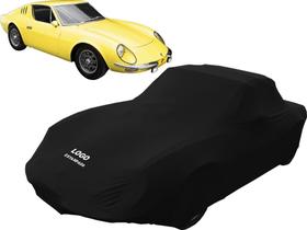 Capa Automotiva Puma Gte Tecido Helanca Cor Preta