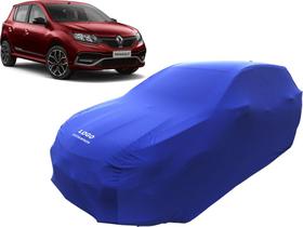 Capa Automotiva Renault Sandero Rs Tecido Helanca Cor Preta