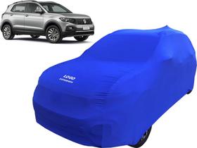 Capa Automotiva Volkswagen T-cross Tecido Helanca Cor Preta Capa Automotiva Volkswagen T-cross Tecido Helanca Cor Preta