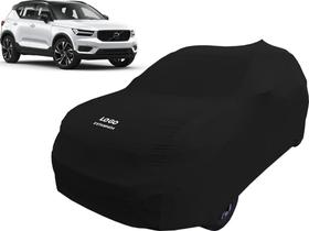 Capa Automotiva Volvo Xc40 Tecido Helanca Cor Preta