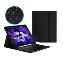 Capa AutoSleep Teclado Compativel Com iPad 10ª Geração 10.9