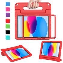 Capa AVAWO Kids para iPad 11ª geração de 11 polegadas com tela vermelha