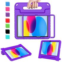 Capa AVAWO Kids para o novo iPad de 11ª geração de 11 polegadas com tela roxa