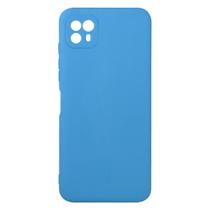 Capa Aveludada Azul compatível Moto G50 5G XT2137 + PEL. DE CERÂMICA - Cell In Power25