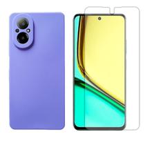 Capa Aveludada Compativel Com Realme C67 4G + Pelicula Hidrogel Capa Aveludada Compativel Com Realme C67 4G + Pelicula Hidrogel