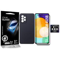 Capa Aveludada compatível Galaxy A52 5G A526 + Pel 3d + Pel Câmera - Cell In Power25 Capa Aveludada compatível Galaxy A52 5G A526 + Pel 3d + Pel Câmera - Cell In Power25