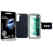 Capa Aveludada compativel Galaxy S22 Plus S906 + Pel 3d + Pel Camera - Cell In Power25 Capa Aveludada compativel Galaxy S22 Plus S906 + Pel 3d + Pel Camera - Cell In Power25
