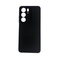 Capa Aveludada Compatível Realme C75 + Película Privativa 3D