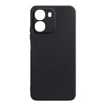 Capa Aveludada Para Oppo A6 Colorida Capinha Protetora Case Cor:Preto