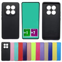 Capa Aveludada Para Redmi Note 14 Pro Plus + Pel. Ceramica Capa Aveludada Para Redmi Note 14 Pro Plus + Pel. Ceramica