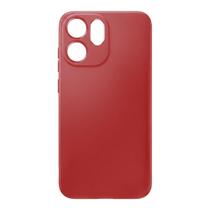 Capa Aveludada Para Reno 15F Colorida Capinha Oppo Protetora Cor:Vermelho