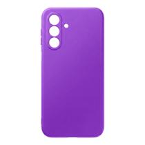 Capa Aveludada Para Samsung A27 Colorida Capinha Galaxy 2026 Cor:Lilás