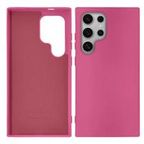 Capa Aveludada Para Samsung Galaxy S24 Ultra Rosa Capa Aveludada Para Samsung Galaxy S24 Ultra Rosa