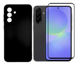 Capa Aveludada + Película 3D Vidro Para Samsung Galaxy A36