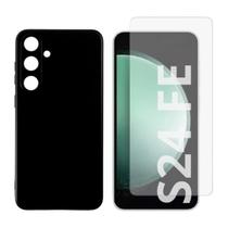 Capa Aveludada + Película De Hidrogel Para Samsung S24 Fe