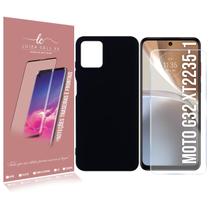 Capa Aveludada Premium Compativel Moto G32 6.5 XT2235 + Pelicula Vidro 9h - Luiza Cell25