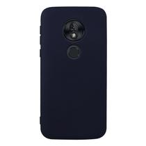 Capa Aveludada Preta + Película De Hydrogel Fosca Compatível Para Moto G7 Play Xt1952 5.7 Capa Aveludada Preta + Película De Hydrogel Fosca Compatível Para Moto G7 Play Xt1952 5.7