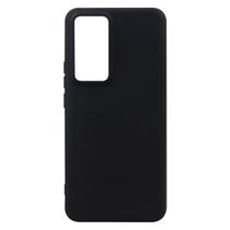 Capa Aveludada Preta + Película De Hydrogel Privacidade Compatível Para Xiaomi Mi 12T 6.67