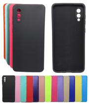 Capa Aveludada Proteção Capinha Para Galaxy A02 Silicone