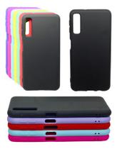 Capa Aveludada Proteção Capinha Para Galaxy A7 2018 Silicone