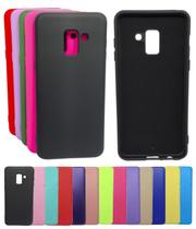 Capa Aveludada Proteção Capinha Para Galaxy A8 Silicone