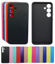 Capa Aveludada Proteção Capinha Para Galaxy S25 Plus Silicon