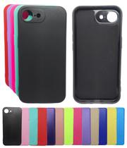 Capa Aveludada Proteção Capinha Para Iphone 16e Silicone
