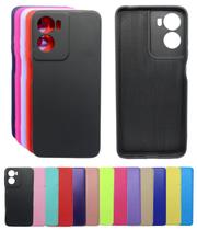 Capa Aveludada Proteção Capinha Para Moto G05 Silicone
