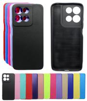 Capa Aveludada Proteção Capinha Para Moto G75 Silicone