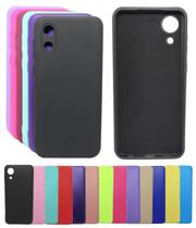 Capa Aveludada Proteção Para Galaxy A03 Core Silicone