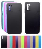 Capa Aveludada Proteção Para Galaxy A03s A02s Silicone
