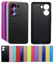 Capa Aveludada Proteção Para Poco X7 Pro 5g Silicone Capinha