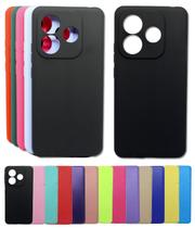 Capa Aveludada Proteção Para Redmi Note 14 5g Silicone