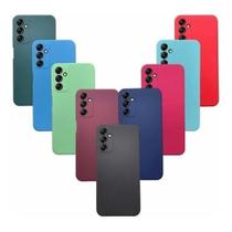 Capa Aveludada Samsung A25 + Película 3D (Vermelho)