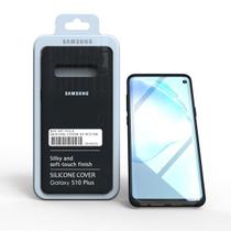 Capa Aveludada Silicone Samsung S10 Plus