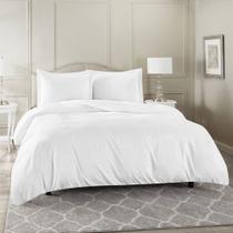 CAPA AVULSA DE EDREDOM KING 400 FIOS MICROFIBRA ZÍPER - DUVET Cor: Branco CAPA AVULSA DE EDREDOM KING 400 FIOS MICROFIBRA ZÍPER - DUVET Cor: Branco