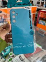 Capa Azul Claro para Samsung Galaxy A05s Silicone Flexível Antiderrapante