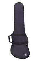 Capa bag acolchoada contra baixo resistente com alça dupla e bolso correia basso larga afinador digital e cromatico kit profissional
